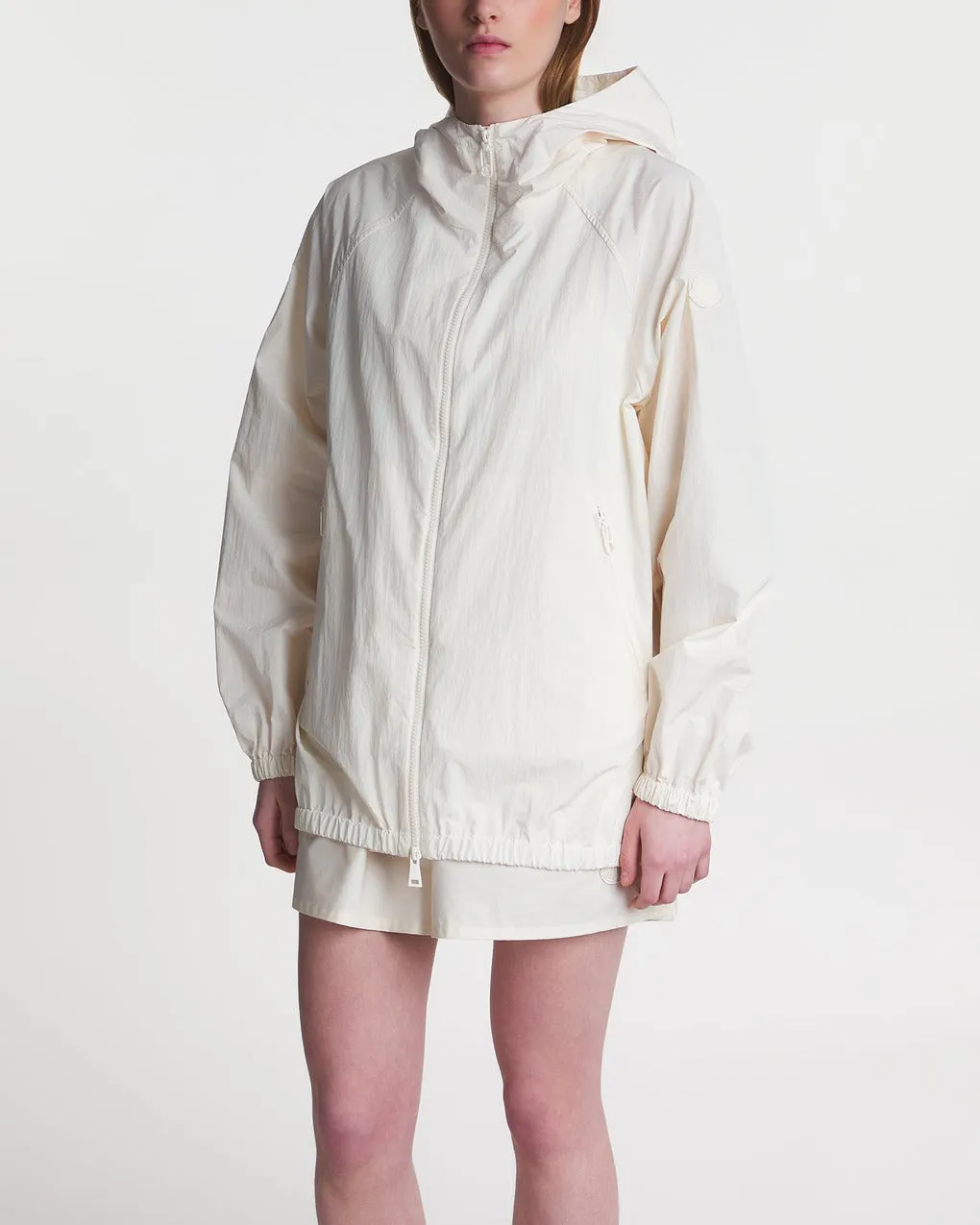 Moncler   Jacket Euridice Hooded White 